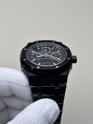 BBR愛彼皇家橡樹萬年曆腕表｜精鋼藍盤｜全功能復刻