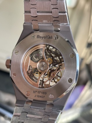 THB工厂出品，皇家橡树15407镂空腕表 | 41mm x 9.8mm | 3120机芯改装升级 | 真摆轮真齿轮