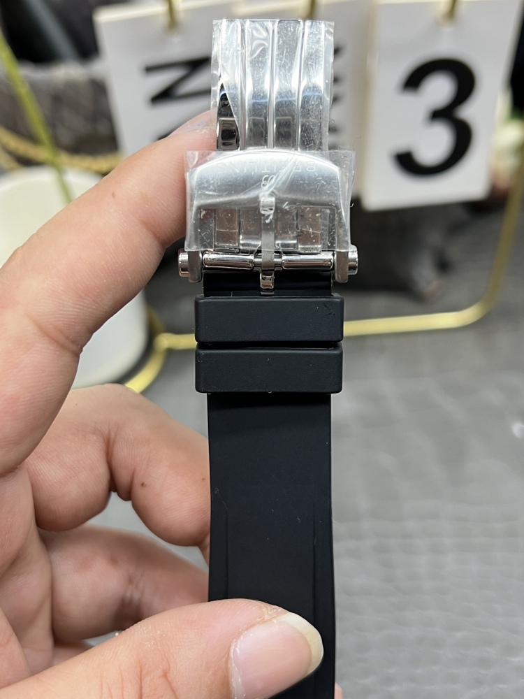 【1:1復刻】百年靈機械計時44mm｜定制B01機芯｜70小時動儲｜正裝錶頂級復刻