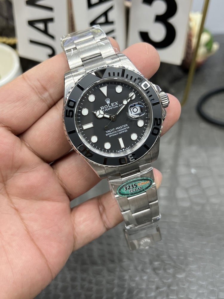 【1:1復刻】勞力士鈦遊艇42mm｜純鈦殼套表帶｜丹東Cal.3235機芯｜109克輕量化設計