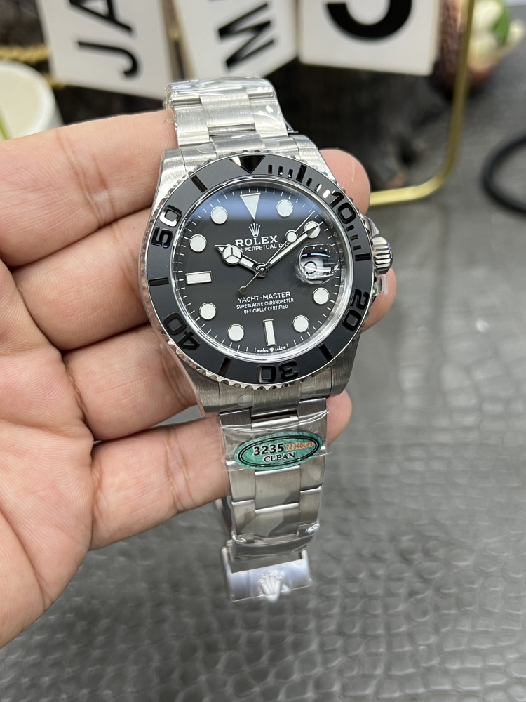 【1:1復刻】勞力士鈦遊艇42mm｜純鈦殼套表帶｜丹東Cal.3235機芯｜109克輕量化設計