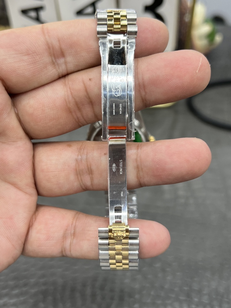 【1:1復刻】勞力士日誌型31mm｜間金綠鑽盤｜海鷗2824機芯｜復刻界「綠金鑽」標杆