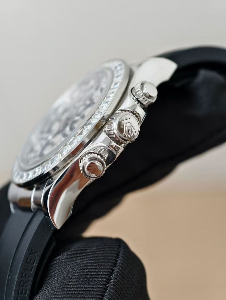 高精度復刻勞力士白金老虎迪116589TBR | 152克配重殼套 | 丹東4130機芯