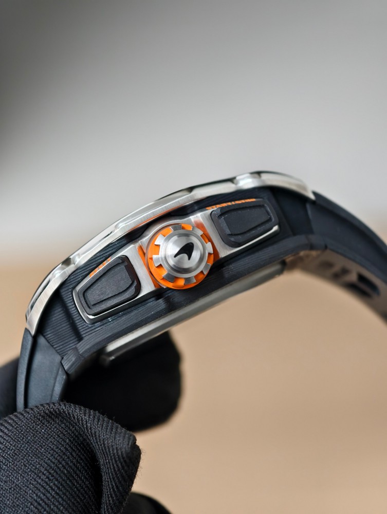 頂級復刻理查德RM65-01邁凱倫 | 碳纖維殼套+雙層計時 | RMAC4機芯