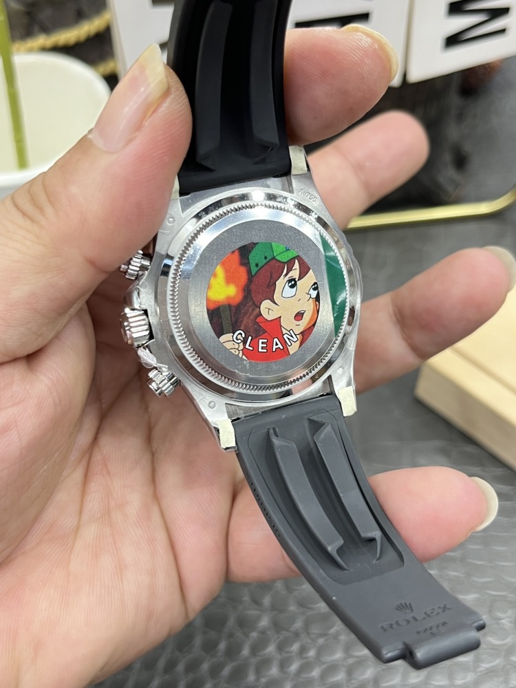 復刻勞力士迪通拿40mm | 銀殼鑽面 | CLEAN廠精工細作