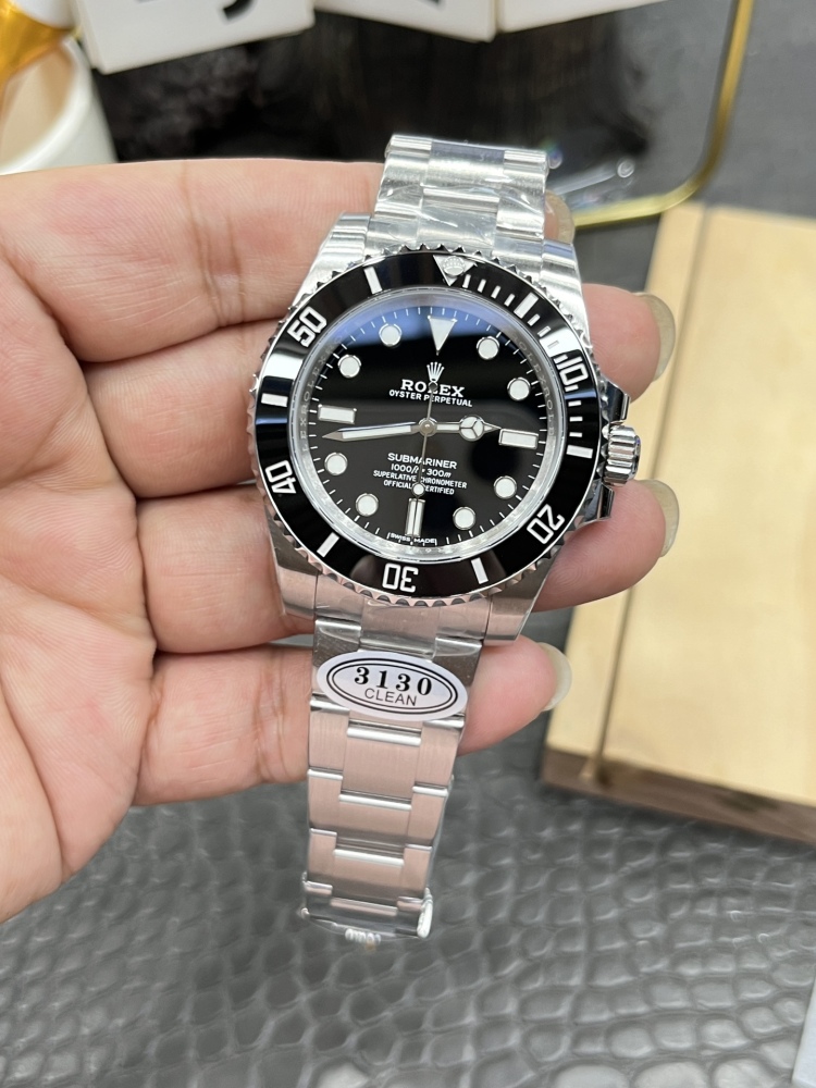 復刻勞力士黑水鬼40mm | 丹東3130機芯 | C廠輕量化精工