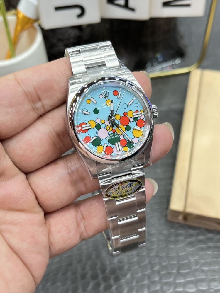 復刻勞力士蚝式恆動36mm | 丹東3230機芯 | 無空檔全自動