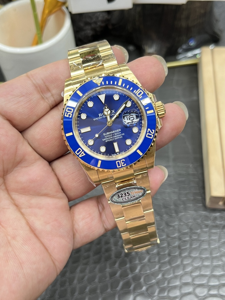 復刻勞力士全金藍鬼41mm | 丹東3235機芯 | C廠全金復刻