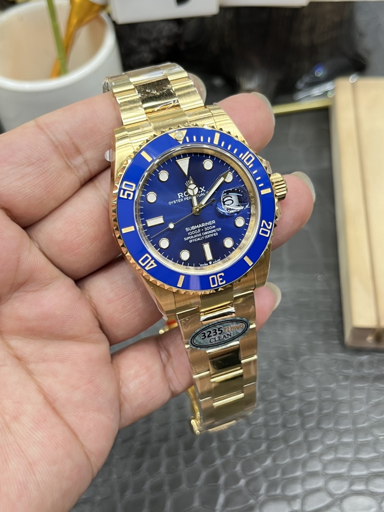 復刻勞力士全金藍鬼41mm | 丹東3235機芯 | C廠全金復刻