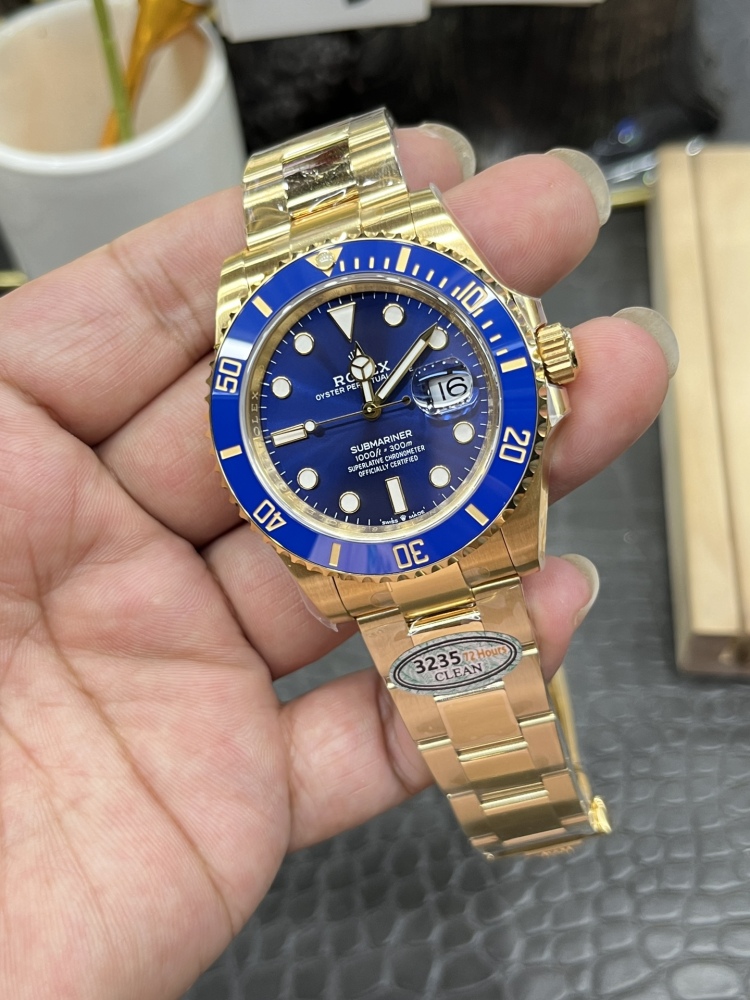 復刻勞力士全金藍鬼41mm | 丹東3235機芯 | C廠全金復刻