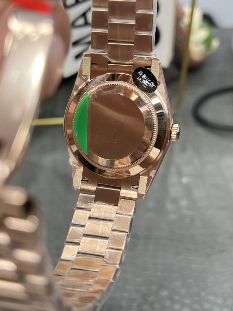 頂級復刻勞力士星期日型40mm | 玫瑰金咖啡面 | 海鷗3255機芯