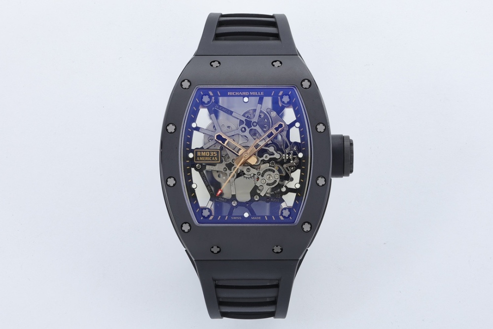 ZF廠理查德米勒RM035系列復刻腕表 酒桶型鏤空機械​