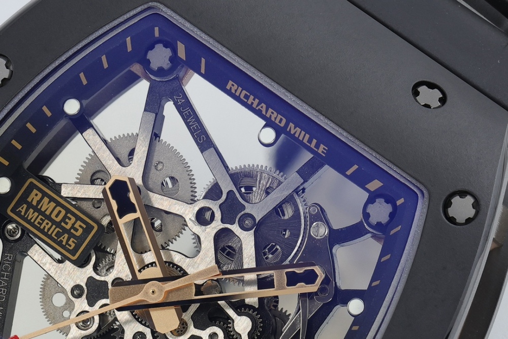 ZF廠理查德米勒RM035系列復刻腕表 酒桶型鏤空機械​