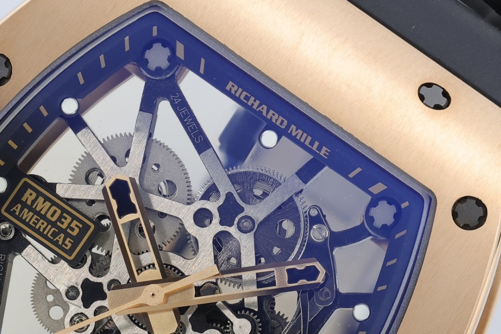 ZF廠理查德米勒RM035系列復刻腕表 酒桶型鏤空機械​