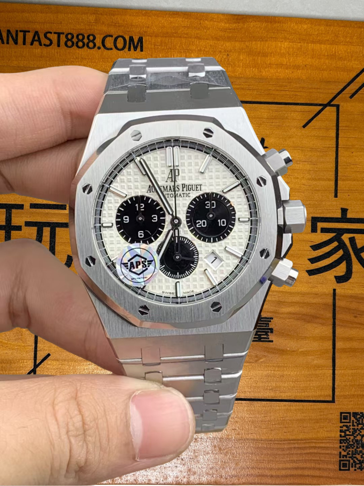 ​APS廠 愛彼皇家橡樹26331｜深海藍格紋錶盤｜11mm超薄｜丹東4801機芯​