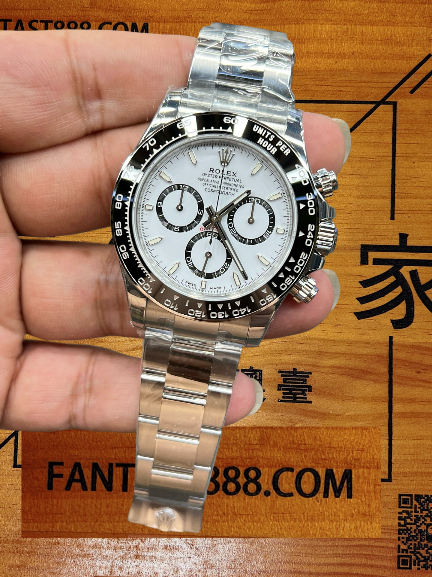 VS廠熊貓迪通拿全景實拍 - 白盤黑圈904鋼帶 - FANTAST888.COM