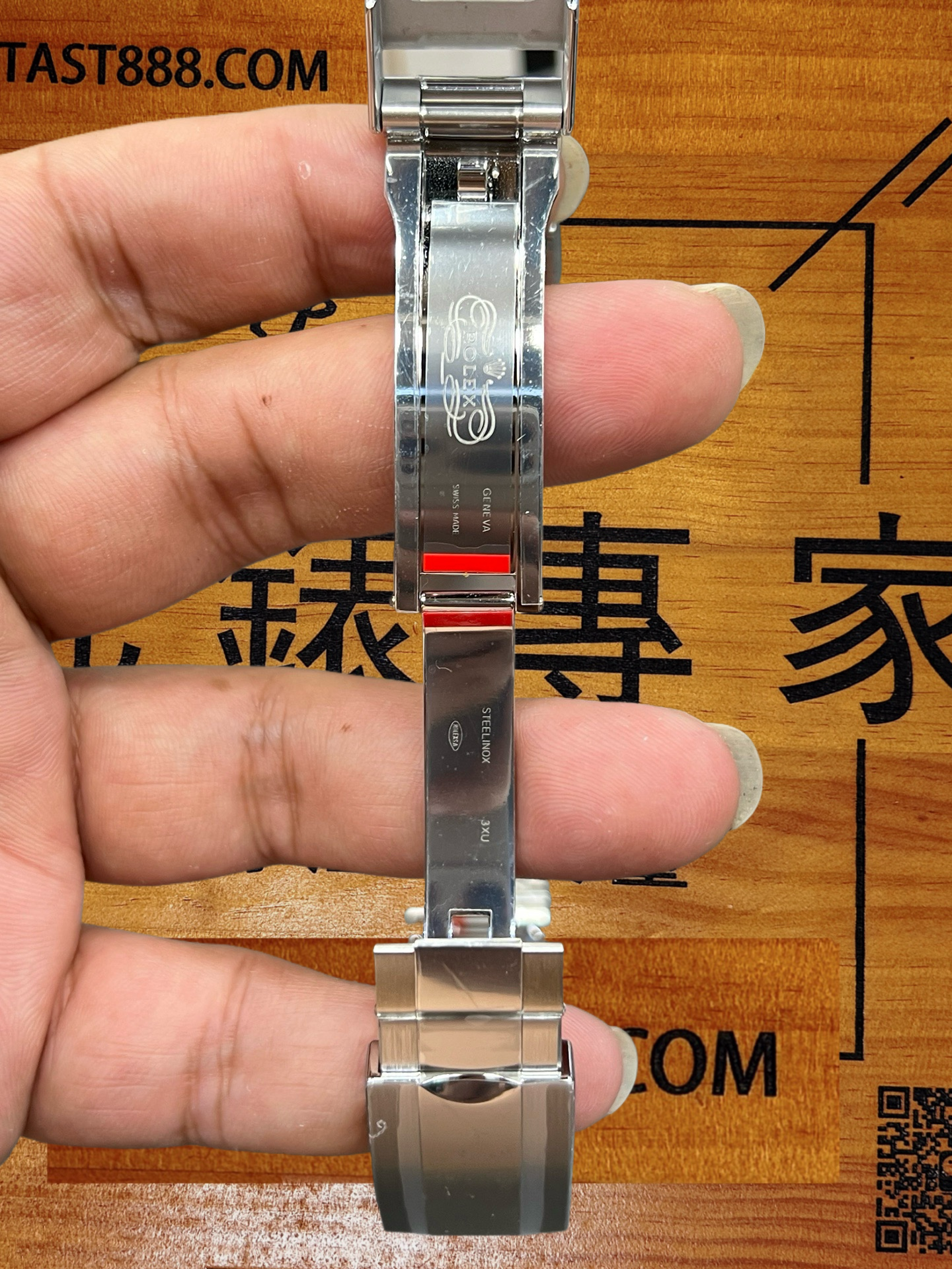 迪通拿904鋼錶節雕刻 - ROLEX字體清晰 - FANTAST888.COM