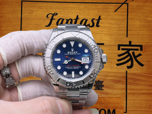 VS廠勞力士遊艇名仕型116622 復刻腕錶：深海藍影，卓越工藝