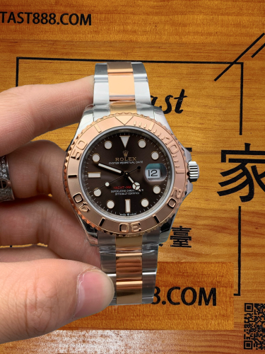 VS廠勞力士遊艇名仕型116653 間金巧克力面復刻錶 - 極致工藝，尊貴氣派​