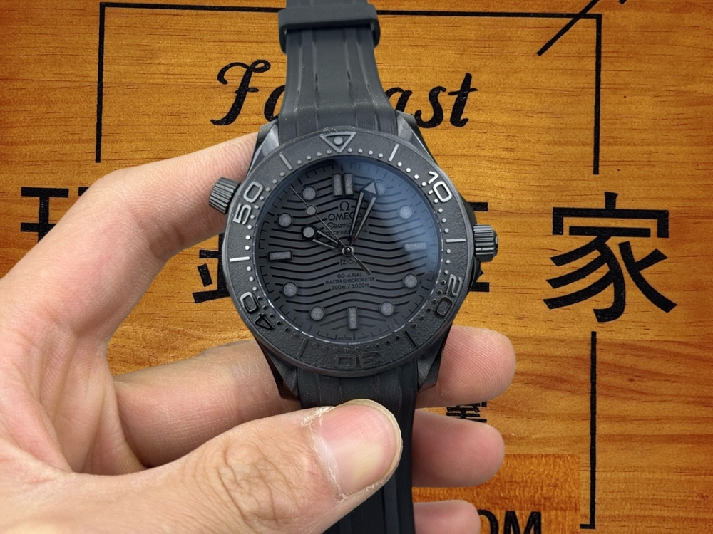 VS廠 OMEGA 歐米茄海馬300 墨黑武士