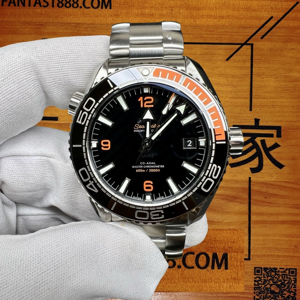 VS廠OMEGA 歐米茄 海馬600 四分之一橙