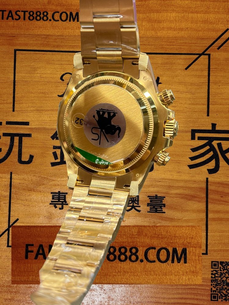 【VS廠】勞力士迪通拿m126508-0005 黃金黑盤 4131機芯配重升級版