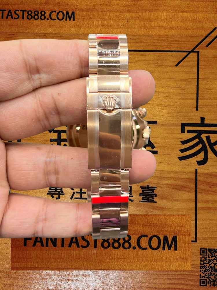 【VS廠】勞力士迪通拿m126505-0001 玫瑰金黑盤 4131機芯配重升級版