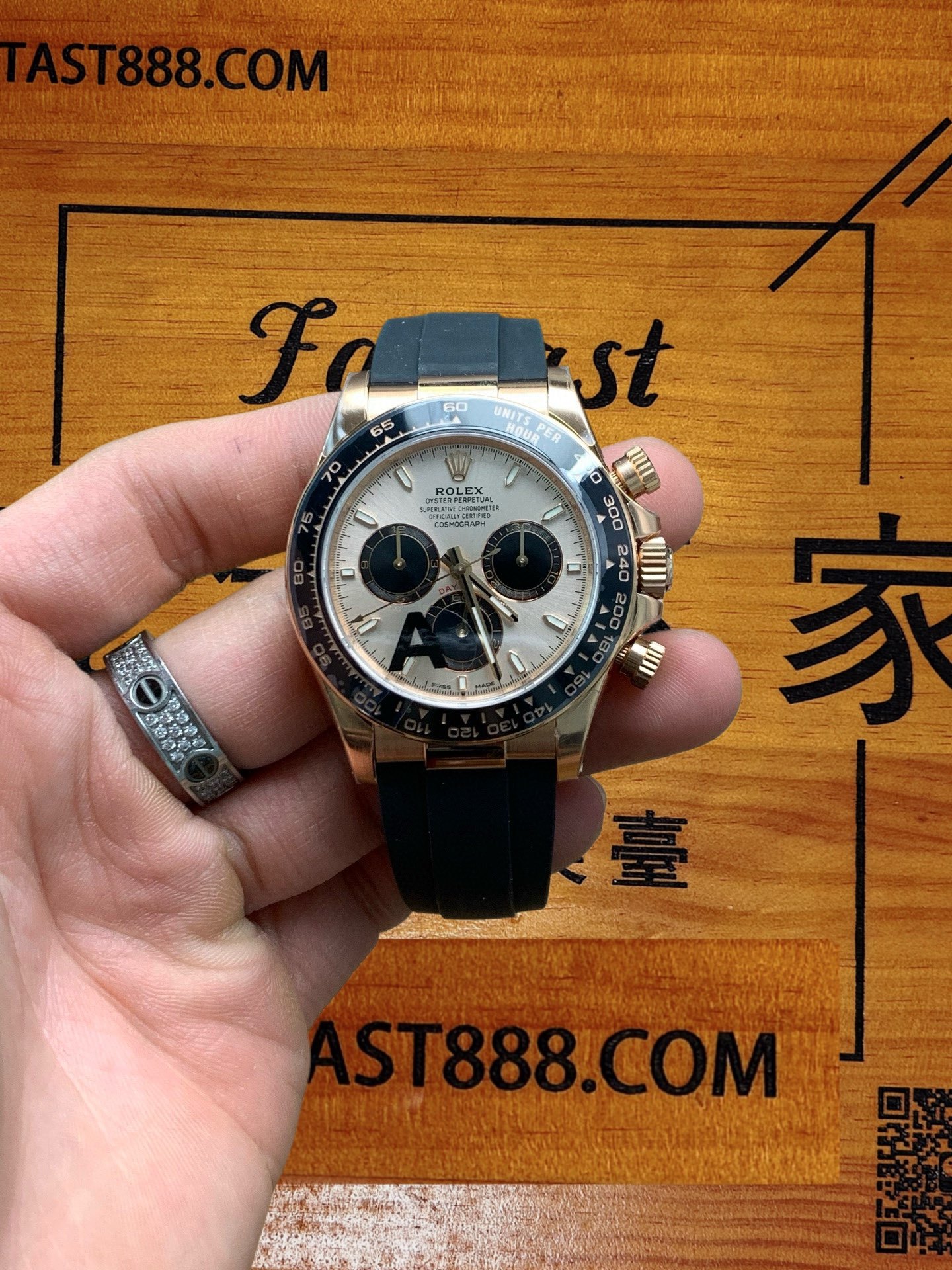 【VS廠】勞力士迪通拿m126515ln-0006 貝嫂款玫瑰金 4131機芯配重升級版