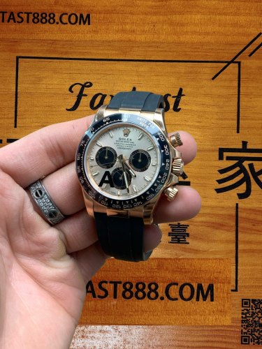 【VS廠】勞力士迪通拿m126515ln-0006 貝嫂款玫瑰金 4131機芯配重升級版