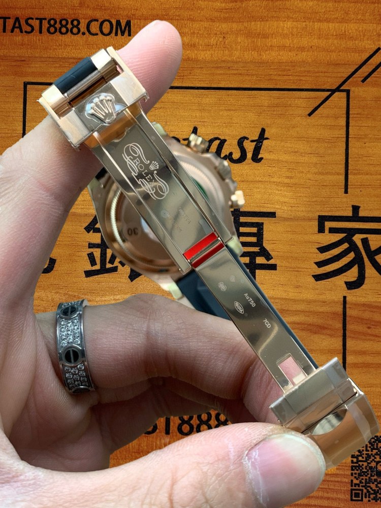 【VS廠】勞力士迪通拿m126515ln-0006 貝嫂款玫瑰金 4131機芯配重升級版