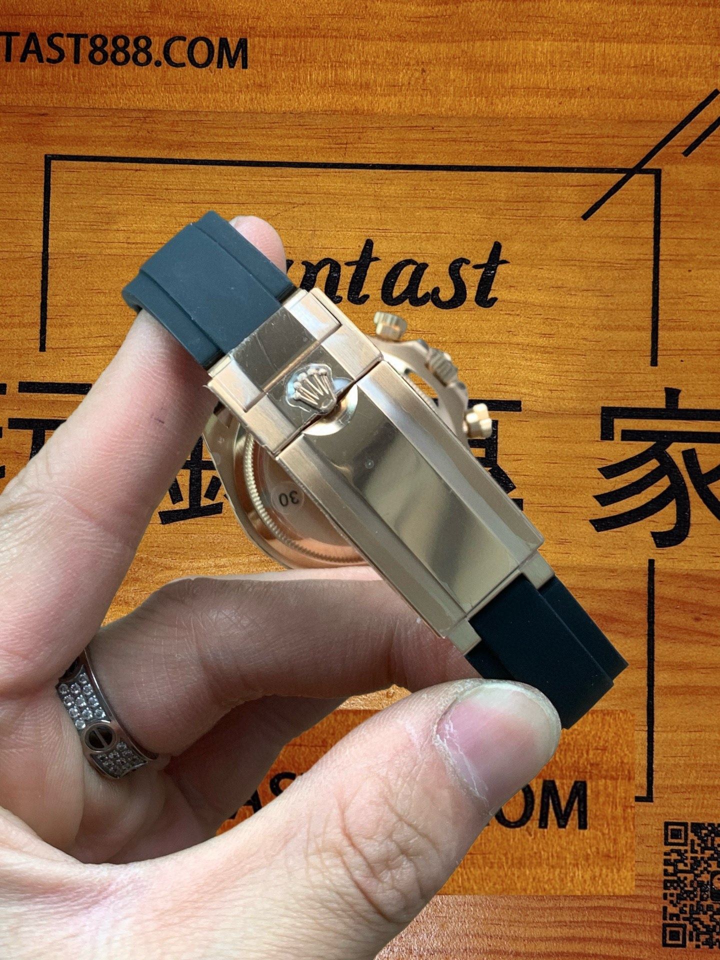 【VS廠】勞力士迪通拿m126515ln-0006 貝嫂款玫瑰金 4131機芯配重升級版