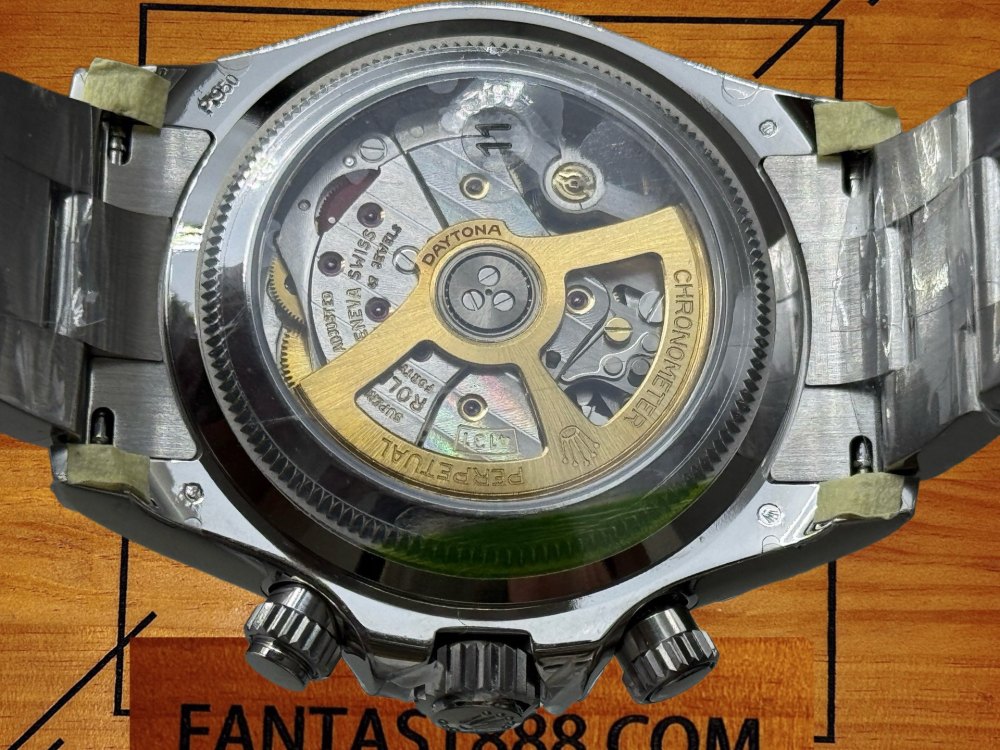 【VS廠】勞力士迪通拿m126518ln-0004 黃金黑盤 4131機芯配重升級版