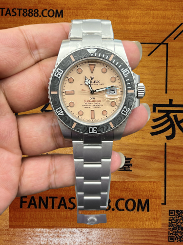 【VS廠】勞力士DIW Submariner PARAKEET 鈦圈米色盤 3135機芯版
