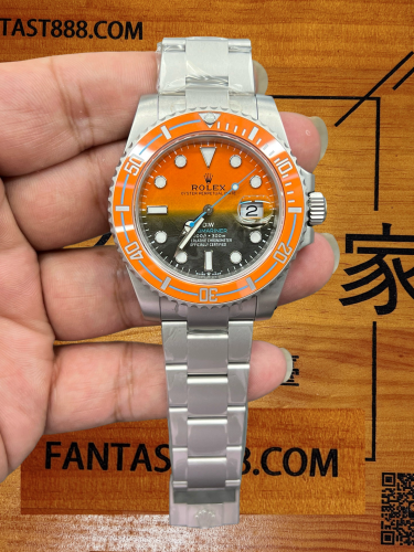 ​​【VS廠】勞力士DIW Submariner PARAKEET 橙色錶盤 3135機芯版