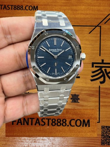 ZF廠專供｜愛彼皇家橡樹16202ST 兩針藍面｜9015改制Calibre7121機芯｜吉隆坡現貨實拍