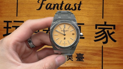 ZF廠專供｜愛彼皇家橡樹15202 橙鋼限量版｜Cal.7121機芯｜校表儀實拍認證