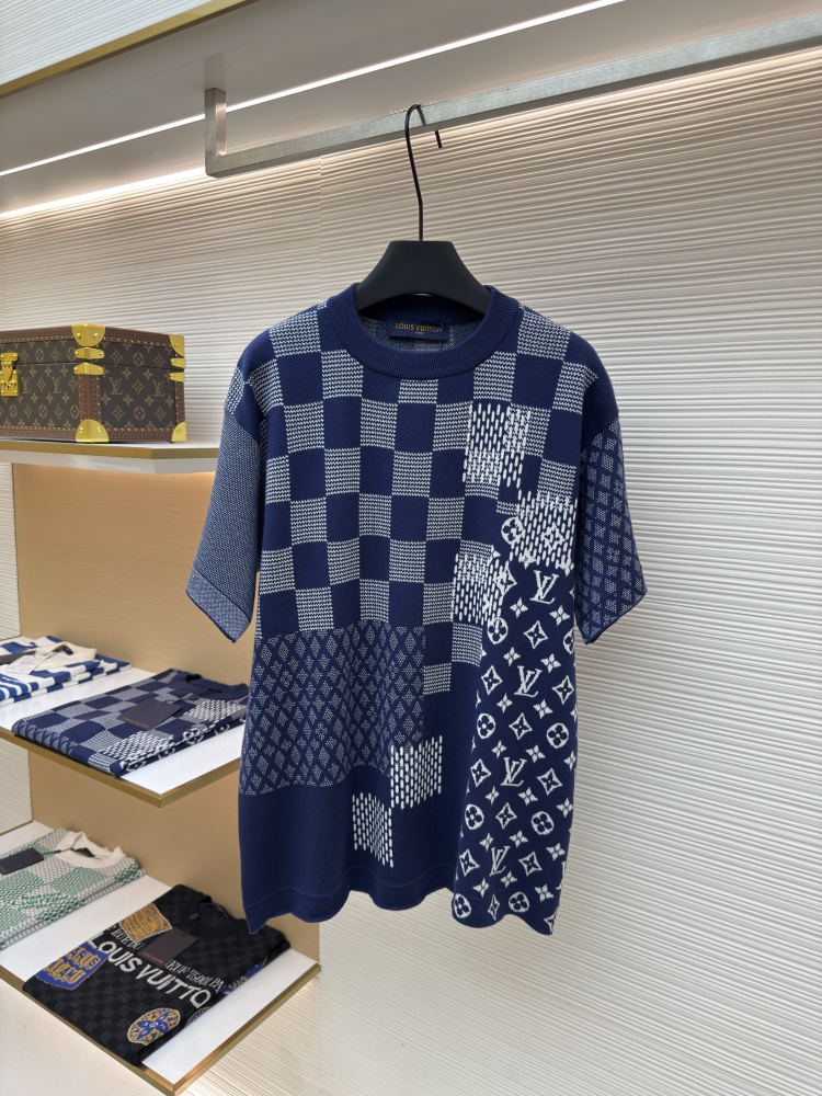 香港台灣熱銷款LOUIS VUITTON字母提花短袖｜正品開模復刻版型解析