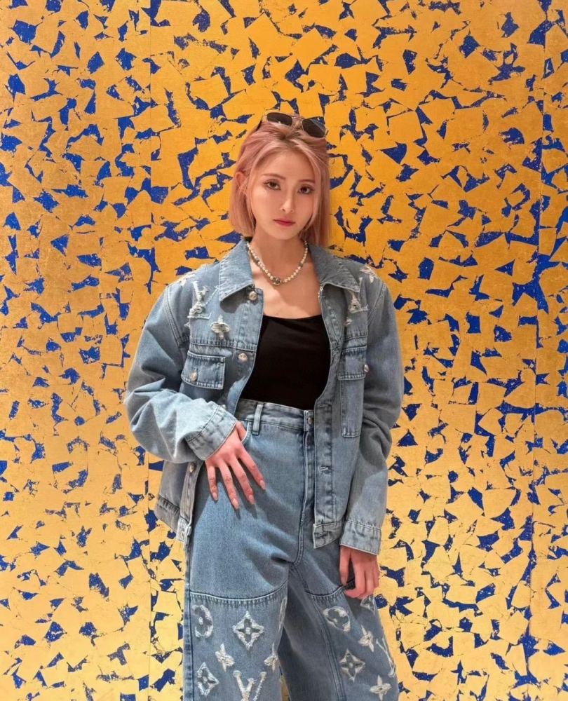 香港台灣頂級復刻｜LOUIS VUITTON 水洗破洞牛仔褲激光燒花工藝深度解析​