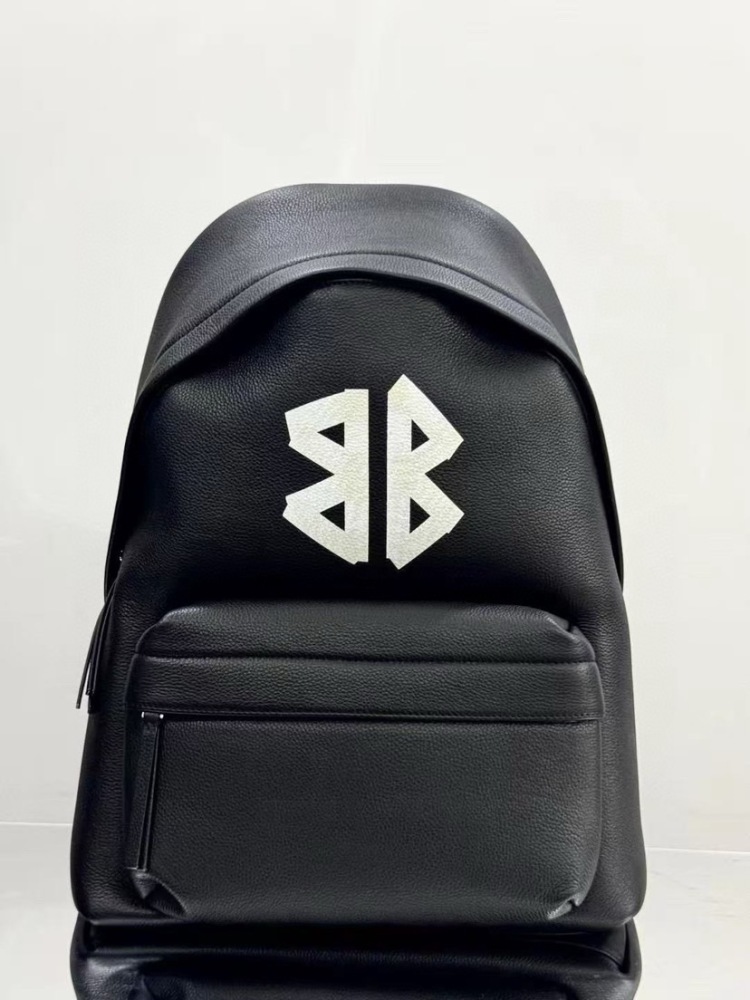 Balenciaga Everyday頂級復刻雙肩包｜105荔枝紋小牛皮｜黑白系列日常百搭