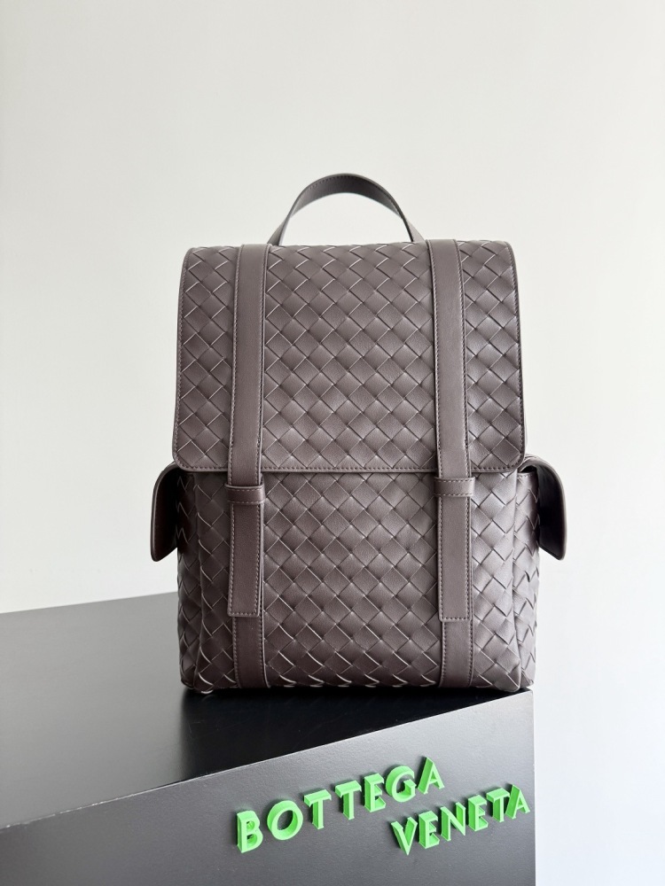 Bottega Veneta Back-To-School頂級復刻雙肩包｜805971編織皮革｜輕量大容量設計