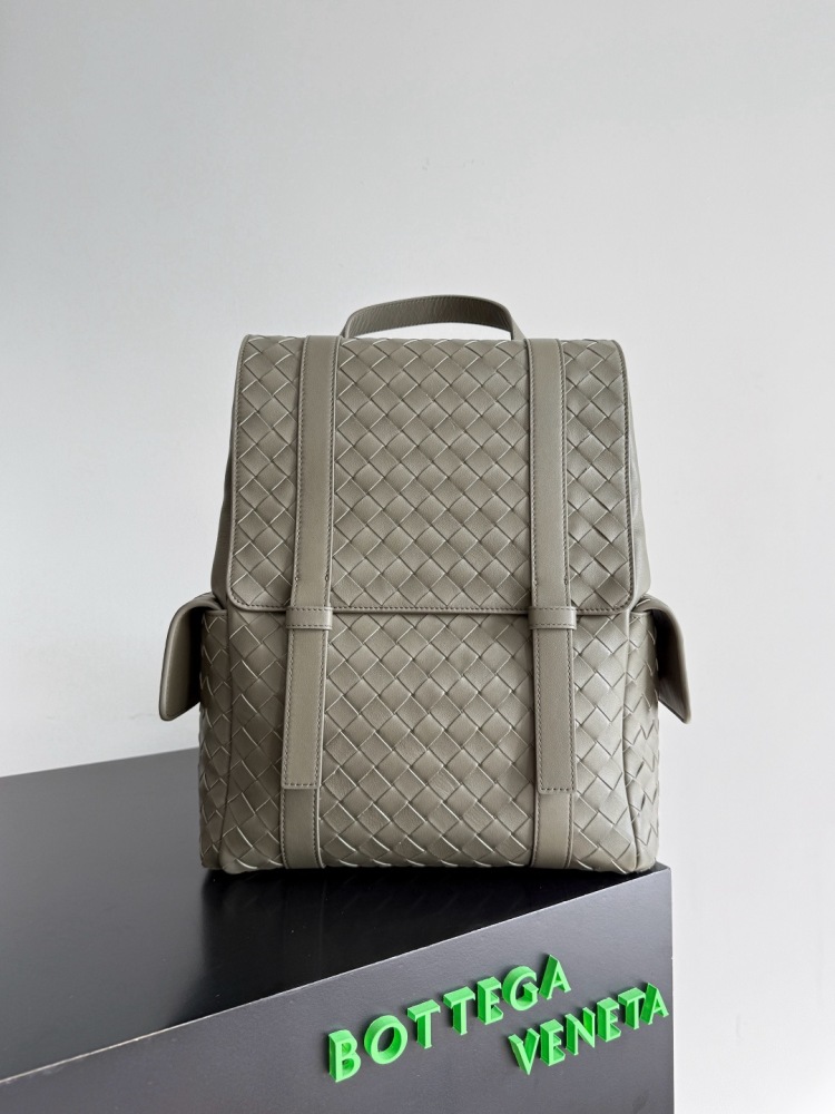 Bottega Veneta Back-To-School頂級復刻雙肩包｜805971編織皮革｜輕量大容量設計