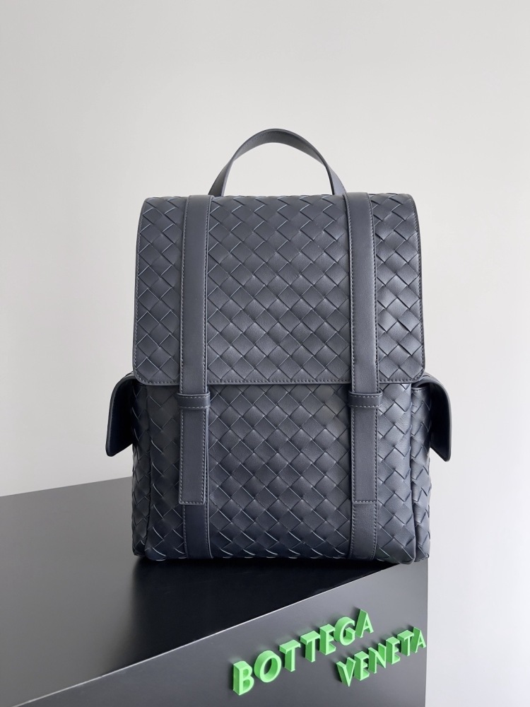 Bottega Veneta Back-To-School頂級復刻雙肩包｜805971編織皮革｜輕量大容量設計