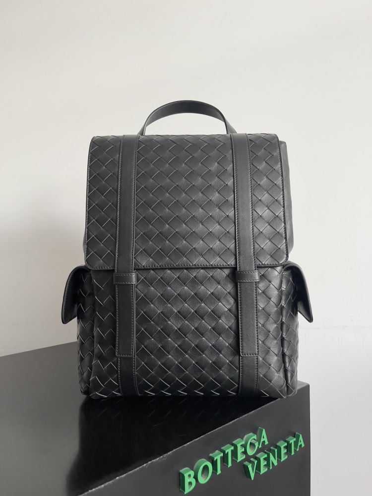 Bottega Veneta Back-To-School頂級復刻雙肩包｜805971編織皮革｜輕量大容量設計