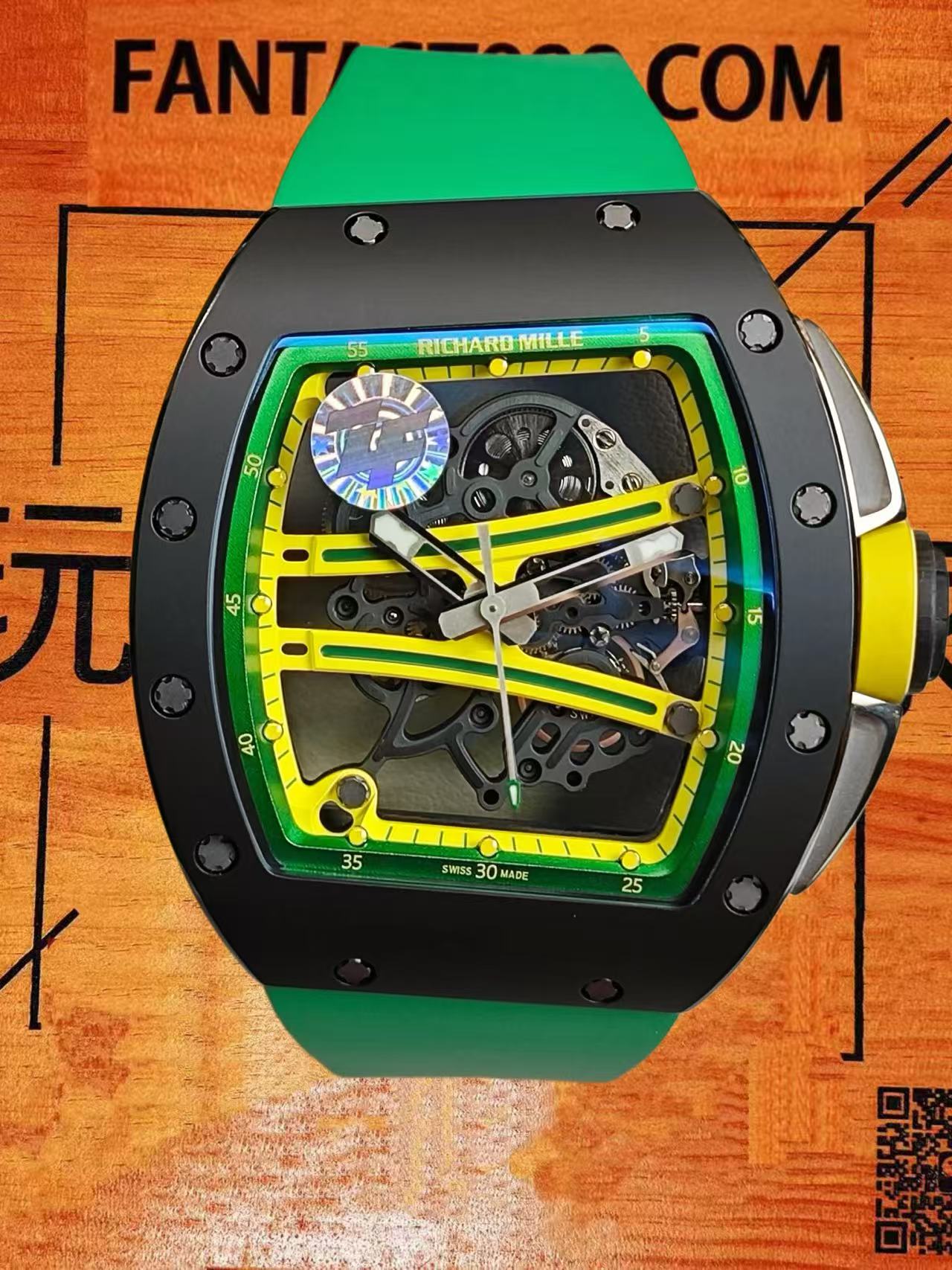 ZF廠理查德米勒RM65-01綠跑道能否平替正品？