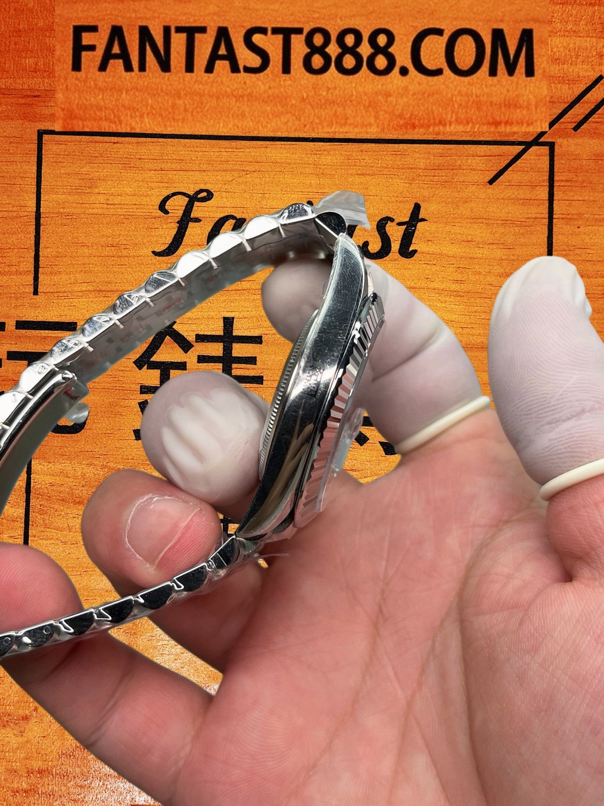 VS廠勞力士Datejust 41mm三角坑紋錶圈與Jubilee五珠鏈