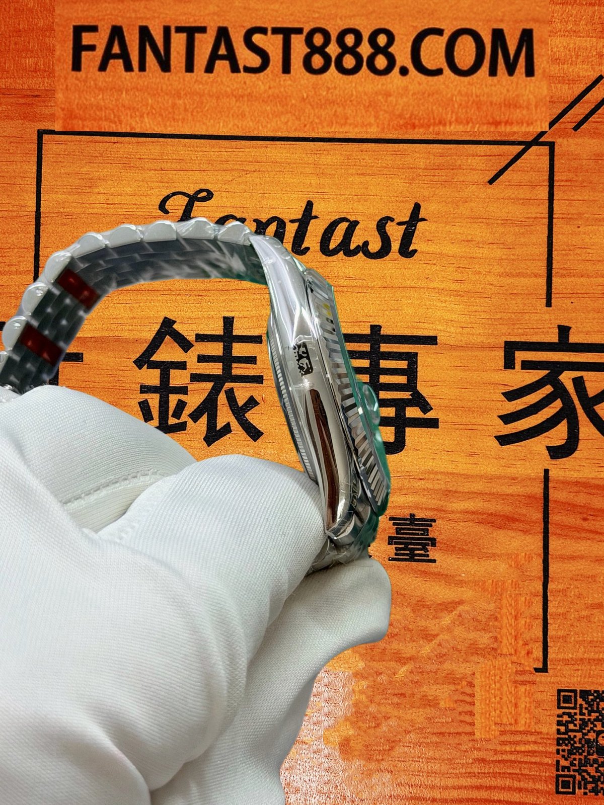 勞力士Datejust五珠鏈帶細節