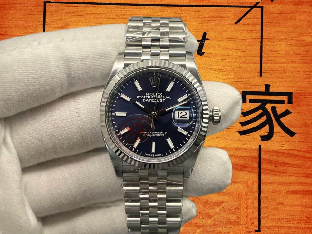 VS廠勞力士Datejust41藍面五珠鏈復刻 m126334