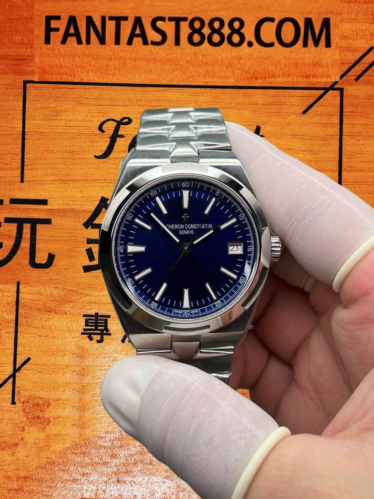 MKS廠Vacheron Constantin江詩丹頓Overseas縱橫四海藍面精鋼