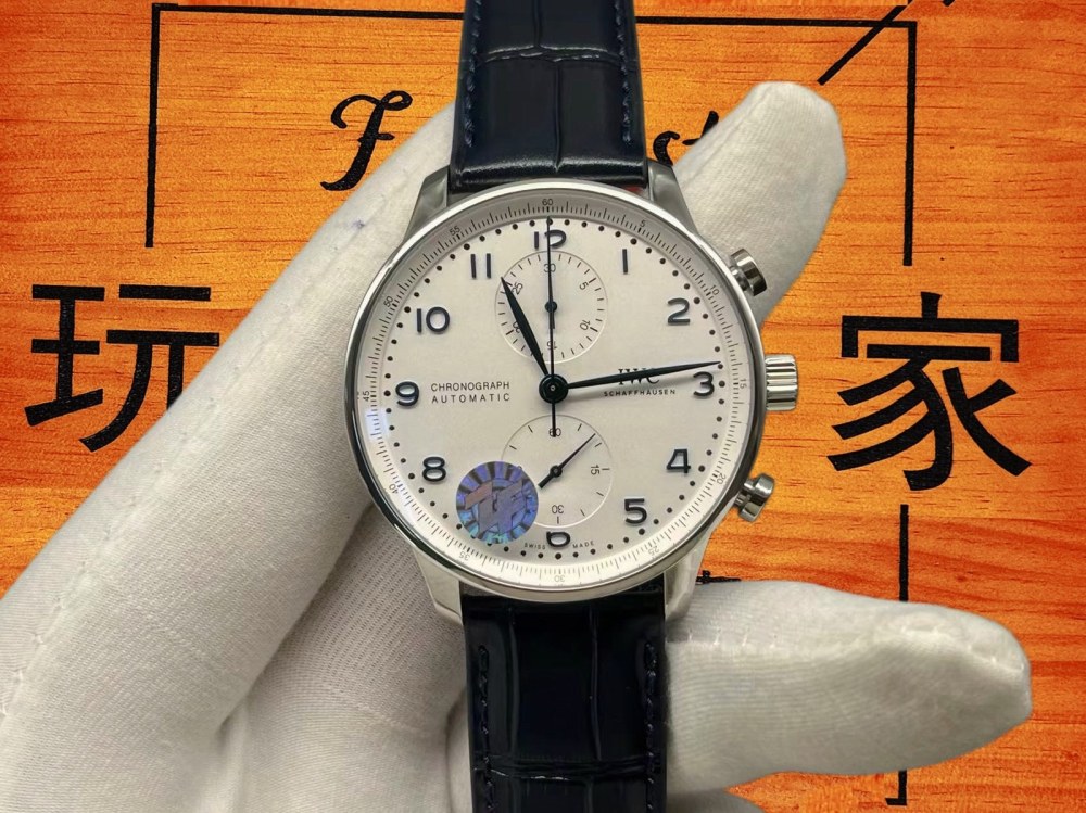 ZF廠萬國葡萄牙計時IW371615復刻 41mm白面藍針