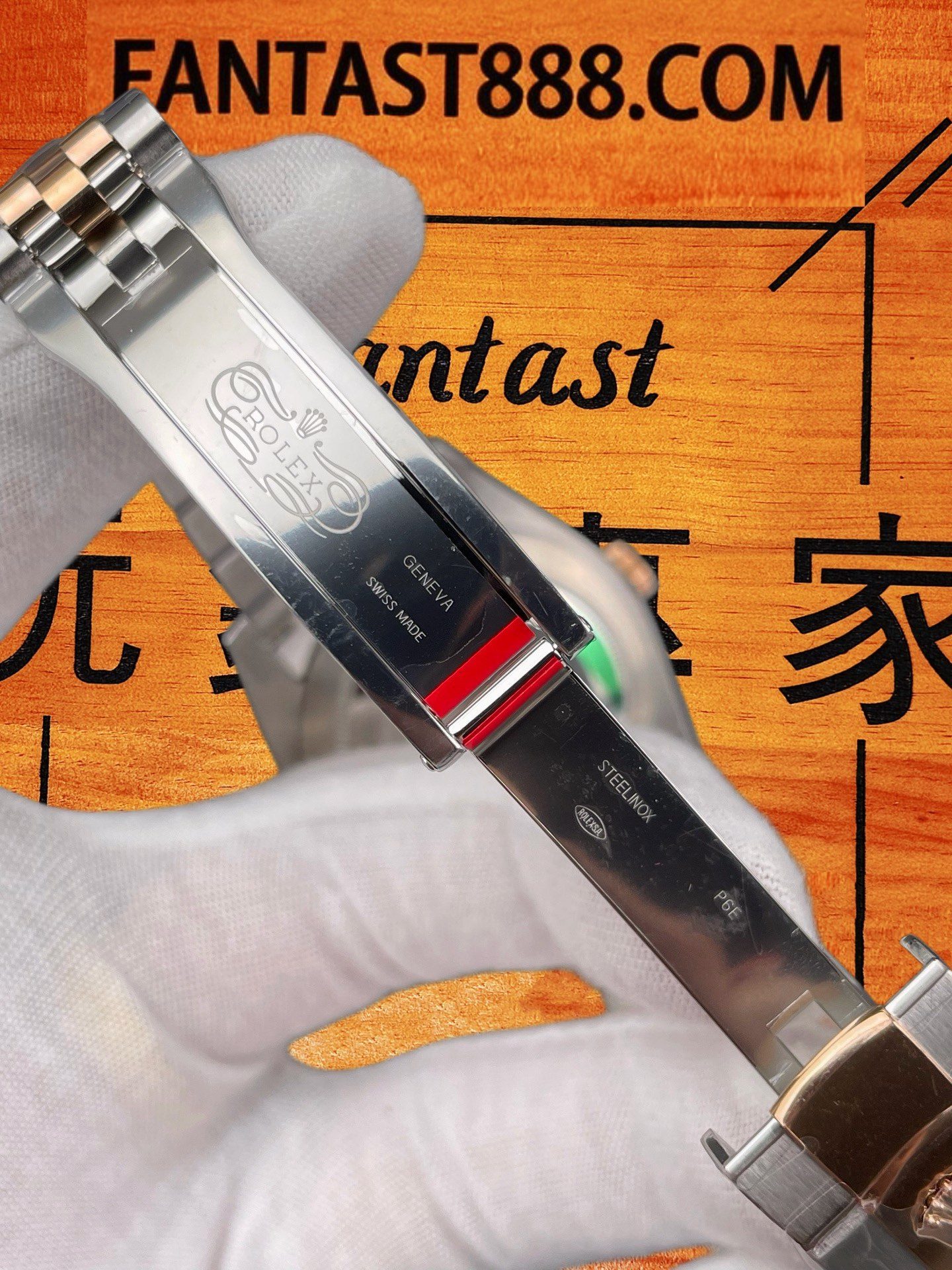 勞力士Datejust間玫金腕錶佩戴效果